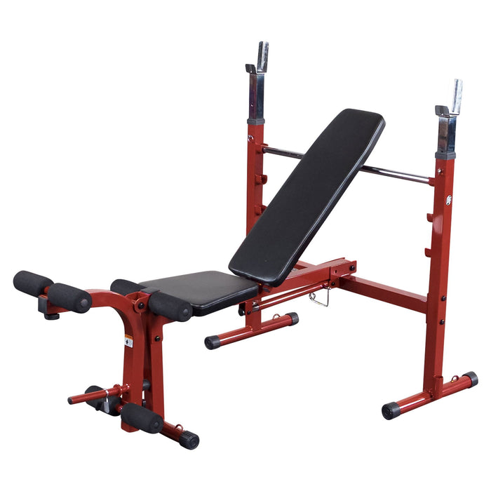 Best Fitness - Bench BFOB10R - Olympic Bench w. Leg Developer - Home Gyms HQ