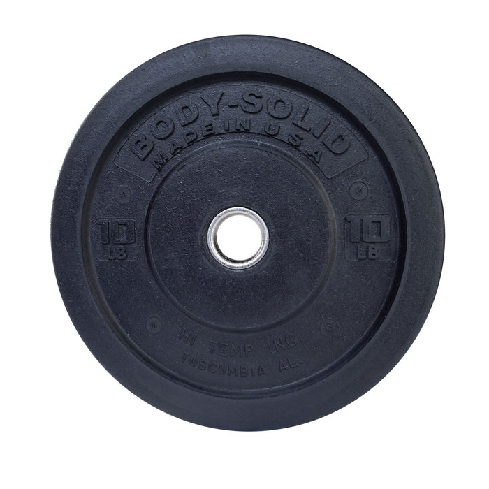 Body-Solid Tools - Bumper Plate Hi Temp OBPH - Home Gyms HQ