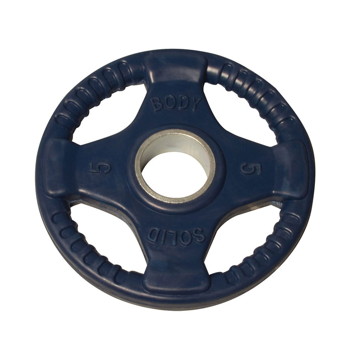 Body-Solid Tools - Oly Plate Color Grip ORC - Individual Color Rubber Grip Oly Plates - Home Gyms HQ