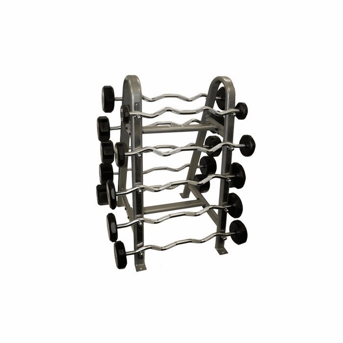 Troy - COMMPAC-TZBU110 - Horizontal Barbell Rack Urethane Curl 20-110 - Home Gyms HQ