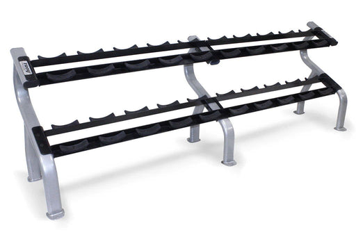 Troy - COMMPAC-RUFDR50 - Saddle Rack W/ 10 PR Pair Pro Commercial DBS - Home Gyms HQ - 