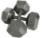 USA - VERTPAC-IHD50G - 4 SIDED VET RACK w/ 13 PAIRS HEX CAST DBS - Home Gyms HQ - 