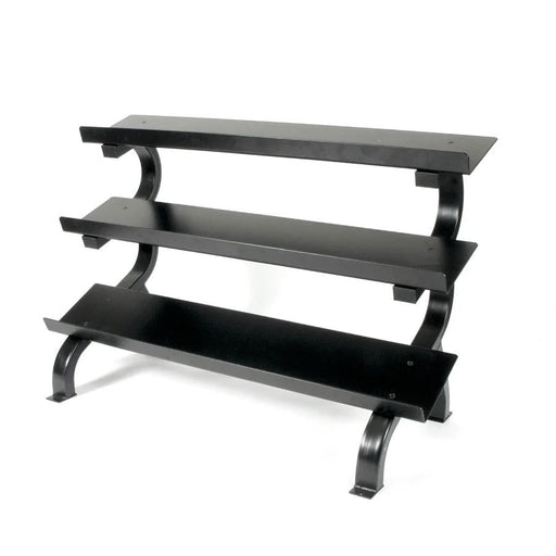 VTX - VERTPAC-SDR75 - 3 TIER SHELF RACK W/ 15 PAIR RUBBER DBS - Home Gyms HQ - 