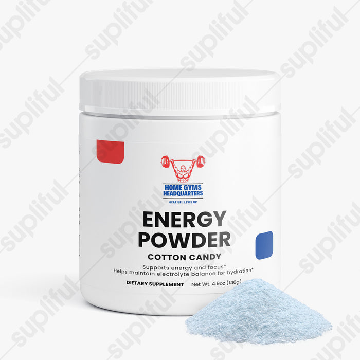 Energy Powder (Cotton Candy)