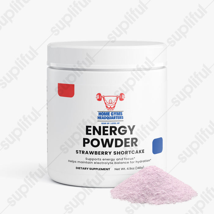 Energy Powder (Strawberry Shortcake)