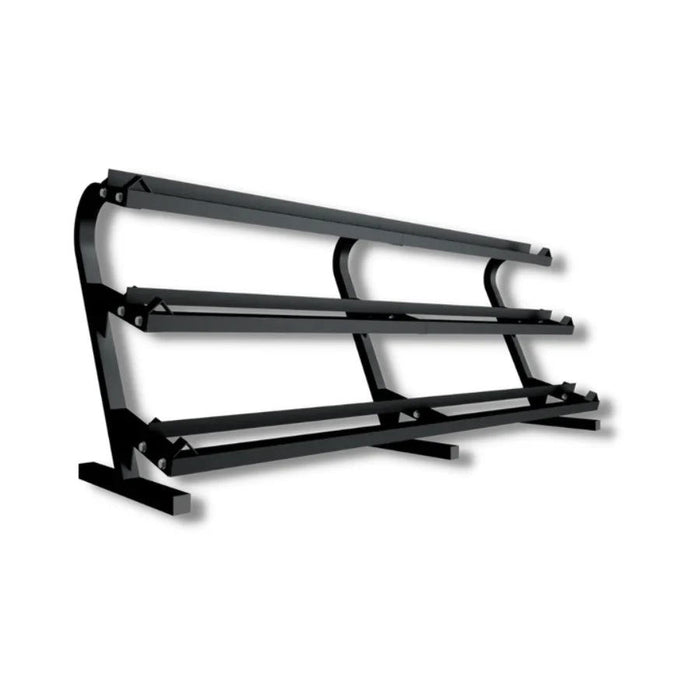 VTX - VERTPAC-SDR100 - 3 TIER RAIL RACK W/ 20PR RUBBER DBS - Home Gyms HQ - 