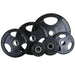 USA - GP-300RS - 300 lbs Olympic Rubber Encased plate set; GOB-86 Bar & TOZC-1/2 Spring Collars included - Home Gyms HQ - 