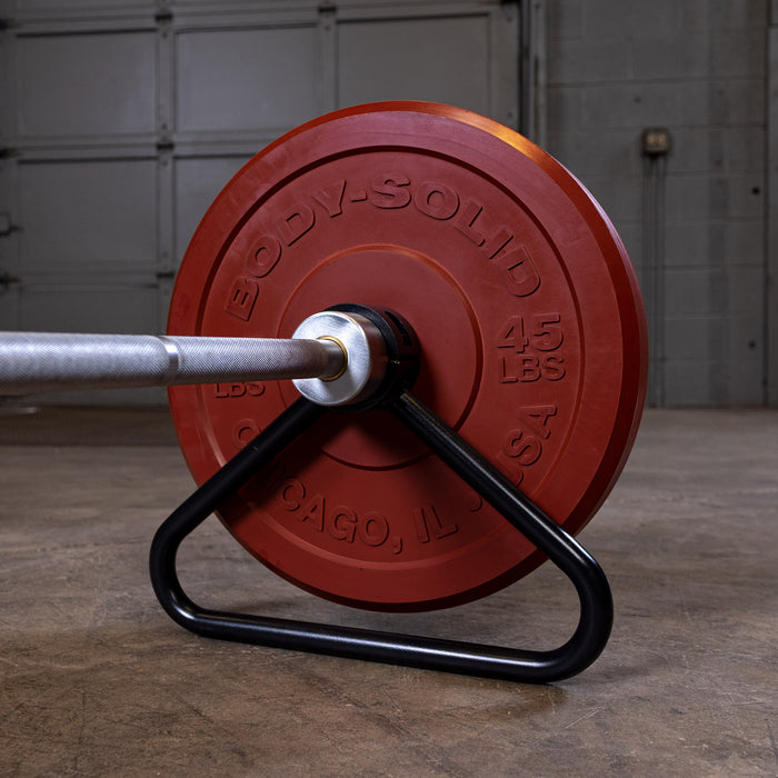 Body-Solid Tools - Accessory BSTOBS - Olympic Bar Stand (single)