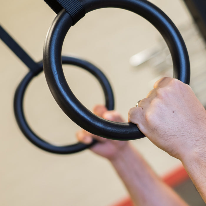 Body-Solid Tools - Accessories BSTRINGS - Exercise Rings, pair with straps