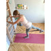 BenchK 112 - Series 1 - Solid beech wooden wall bars with an adjustable pull-up bar and a removable BenchTop used as a desk - Home Gyms HQ