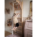 BenchK 112+A204- Series 1 - Solid beech wooden BenchK wall bars with an adjustable pull-up bar, a removable BenchTop used as a desk and gymnastic accessories - Home Gyms HQ - 