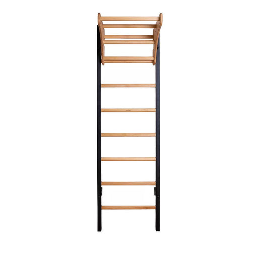 BenchK 211 B/W- Series 2 - BenchK wall bars with an adjustable beech wooden pull-up bar - Home Gyms HQ
