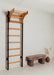 BenchK 211 B/W- Series 2 - BenchK wall bars with an adjustable beech wooden pull-up bar - Home Gyms HQ