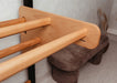 BenchK 211 B/W- Series 2 - BenchK wall bars with an adjustable beech wooden pull-up bar - Home Gyms HQ
