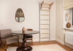 BenchK 211 B/W- Series 2 - BenchK wall bars with an adjustable beech wooden pull-up bar - Home Gyms HQ