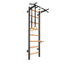BenchK 221 B/W - A076/A204 - Series 2 - BenchK wall bars with a fixed steel 6-grip pull-up bar and gymnastic accessories - Home Gyms HQ