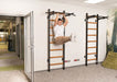 BenchK 221 B/W - Series 2 - BenchK wall bars with a fixed steel 6-grip pull-up bar - Home Gyms HQ