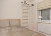 BenchK 221 B/W - Series 2 - BenchK wall bars with a fixed steel 6-grip pull-up bar - Home Gyms HQ