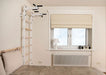 BenchK 221 B/W - Series 2 - BenchK wall bars with a fixed steel 6-grip pull-up bar - Home Gyms HQ