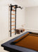 BenchK 231 B/W - Series 2 - BenchK wall bars with a convertible steel 6-grip pull-up bar that can also be used as a barbell holder - Home Gyms HQ