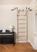 BenchK 231 B/W - Series 2 - BenchK wall bars with a convertible steel 6-grip pull-up bar that can also be used as a barbell holder - Home Gyms HQ