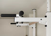 BenchK 522 B/W- Series 5 - BenchK wall bars that allow floor-to-ceiling mounting or the standard wall installation with a fixed steel 6-grip pull-up bar and a dip bar with back support - Home Gyms HQ