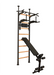BenchK 523 B/W- Series 5 - BenchK wall bars that allow floor-to-ceiling mounting or the standard wall installation with a fixed steel 6-grip pull-up bar, a dip bar with back support and an advanced workout bench - Home Gyms HQ - 