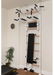 BenchK 523 B/W- Series 5 - BenchK wall bars that allow floor-to-ceiling mounting or the standard wall installation with a fixed steel 6-grip pull-up bar, a dip bar with back support and an advanced workout bench - Home Gyms HQ - 