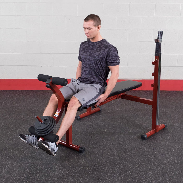 Best Fitness - Bench BFOB10R - Olympic Bench w. Leg Developer - Home Gyms HQ