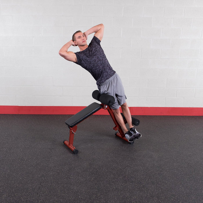 Best Fitness - Core BFHYP10R - Ab/Hyp Bench - Home Gyms HQ
