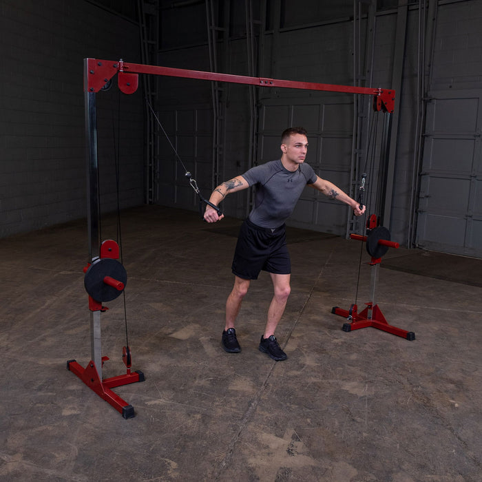 Best Fitness - Functional BFCCO10 - Plate Loaded Cable Crossover - Home Gyms HQ