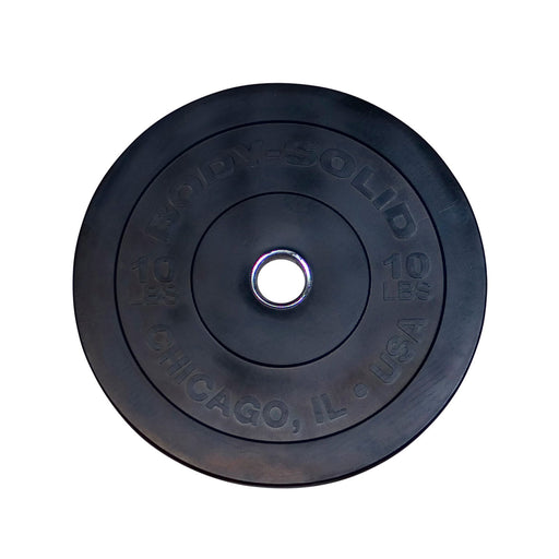 Body-Solid Tools - Bumper Plate Black Ext OBPX/OBPXC - Home Gyms HQ