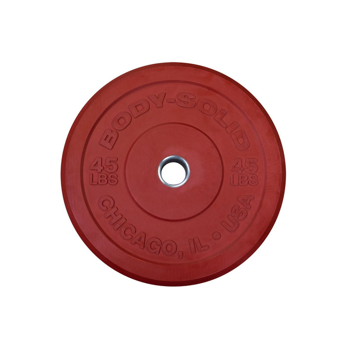 Body-Solid Tools - Bumper Plate Black Ext OBPX/OBPXC - Home Gyms HQ