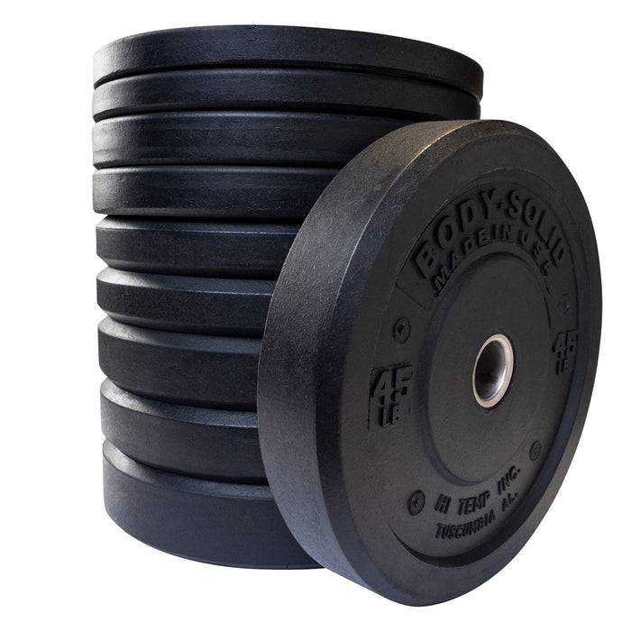 Body-Solid Tools - Bumper Plate Hi Temp OBPH - Home Gyms HQ