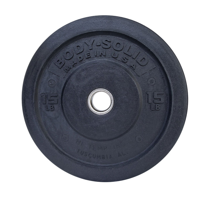 Body-Solid Tools - Bumper Plate Hi Temp OBPH - Home Gyms HQ