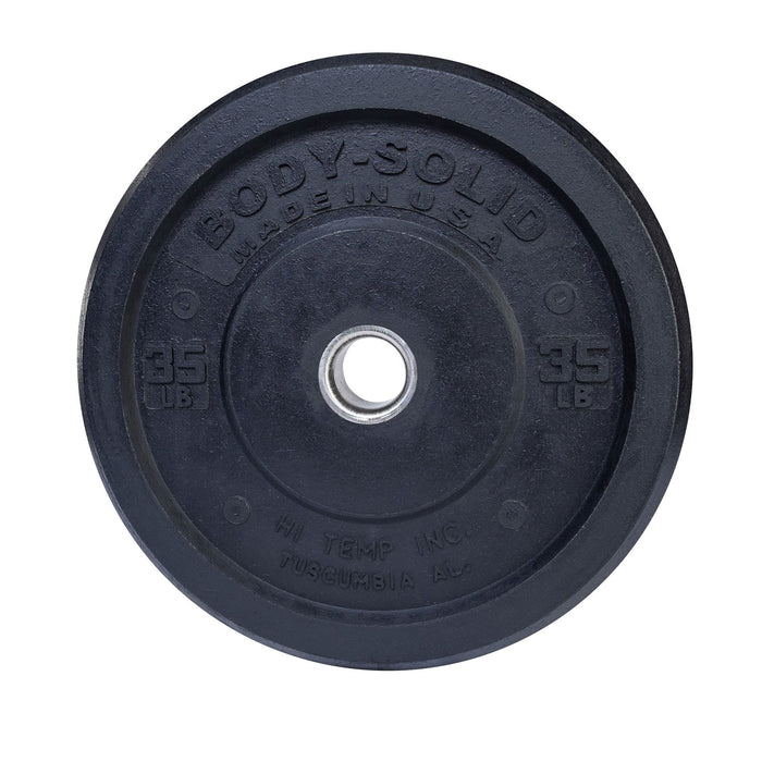 Body-Solid Tools - Bumper Plate Hi Temp OBPH - Home Gyms HQ