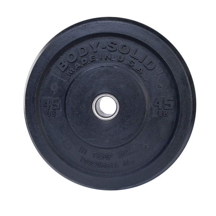 Body-Solid Tools - Bumper Plate Hi Temp OBPH - Home Gyms HQ
