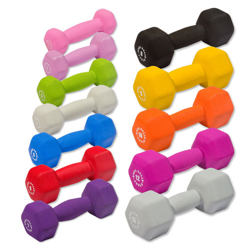 Body-Solid Tools - Dumbbells BSTND - Neoprene Dumbells or Dumbbell Sets - Home Gyms HQ