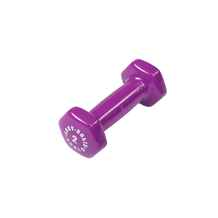 Body-Solid Tools - Dumbbells Vinyl BSTVD - Vinyl Dumbbells - Home Gyms HQ