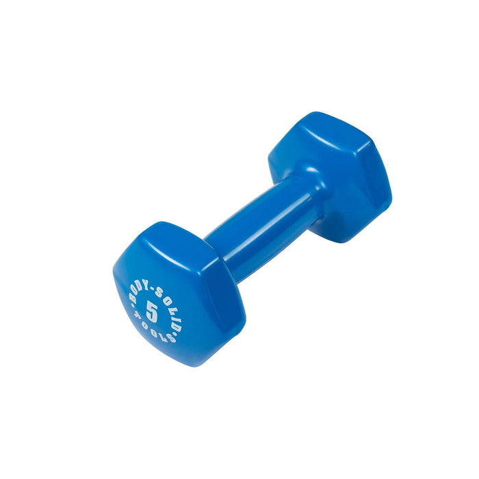 Body-Solid Tools - Dumbbells Vinyl BSTVD - Vinyl Dumbbells - Home Gyms HQ