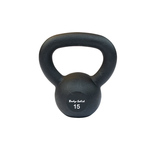 Body-Solid Tools - Kettlebell Cast KBR - Cast Powder Coated KettleBells - Home Gyms HQ
