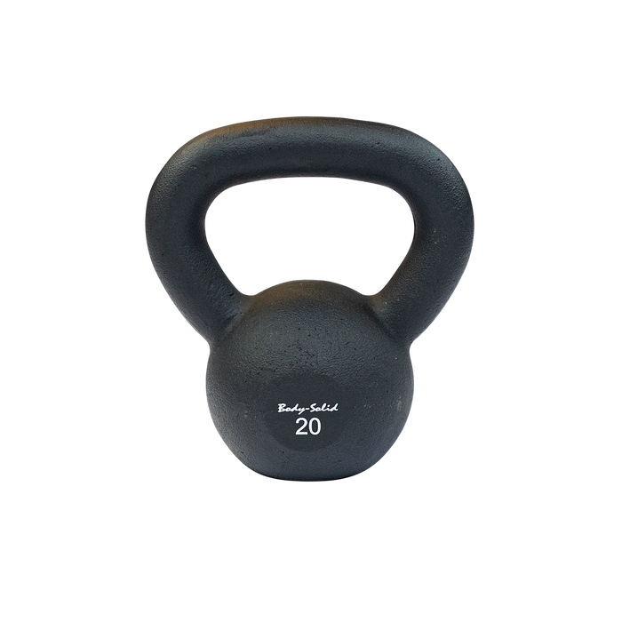 Body-Solid Tools - Kettlebell Cast KBR - Cast Powder Coated KettleBells - Home Gyms HQ