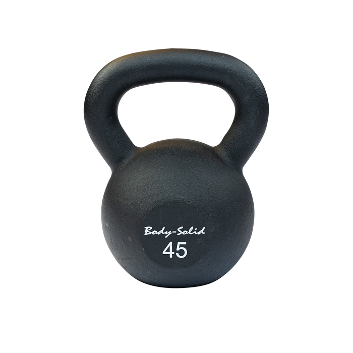 Body-Solid Tools - Kettlebell Cast KBR - Cast Powder Coated KettleBells - Home Gyms HQ