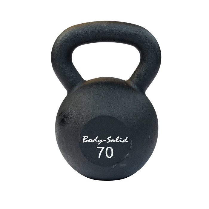 Body-Solid Tools - Kettlebell Cast KBR - Cast Powder Coated KettleBells - Home Gyms HQ