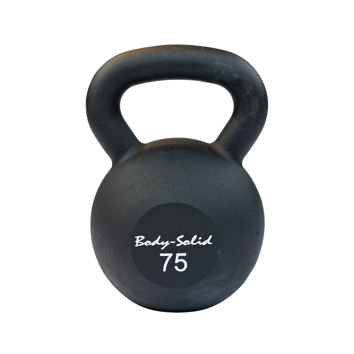 Body-Solid Tools - Kettlebell Cast KBR - Cast Powder Coated KettleBells - Home Gyms HQ