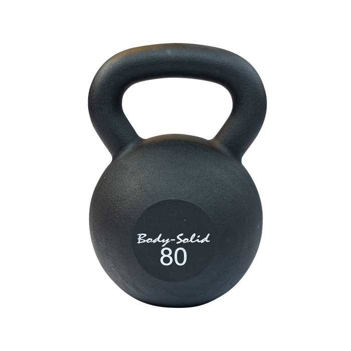 Body-Solid Tools - Kettlebell Cast KBR - Cast Powder Coated KettleBells - Home Gyms HQ