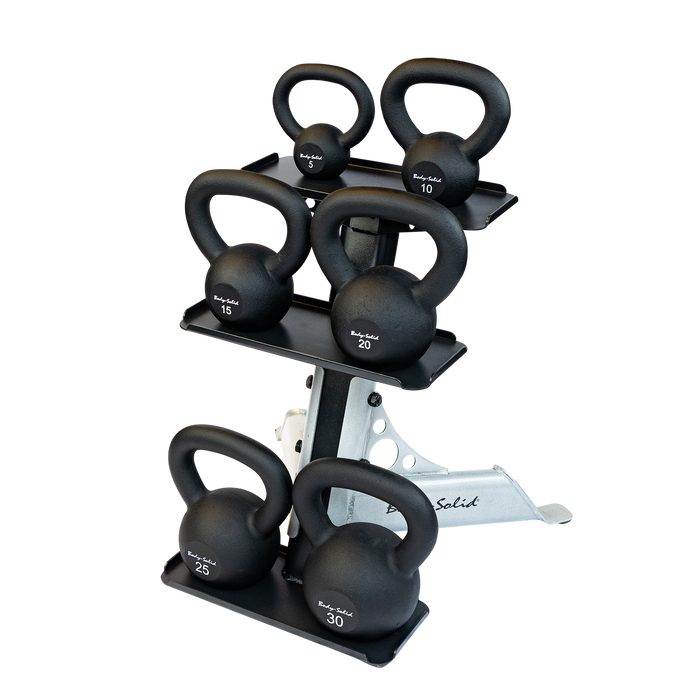 Body-Solid Tools - Kettlebell Cast KBR - Cast Powder Coated KettleBells - Home Gyms HQ