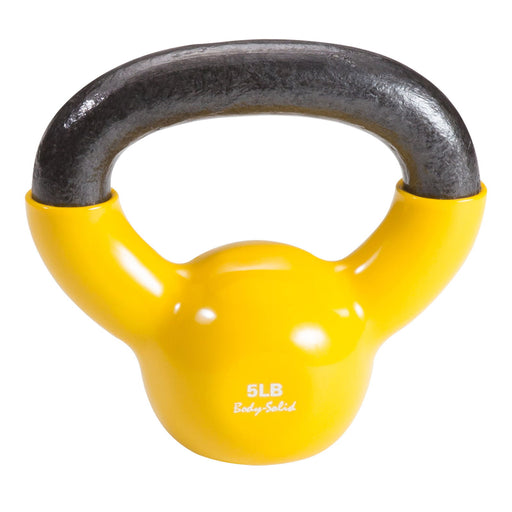 Body-Solid Tools - Kettlebell Vinyl KBV - Vinyl Coated Kettle Bells - Home Gyms HQ