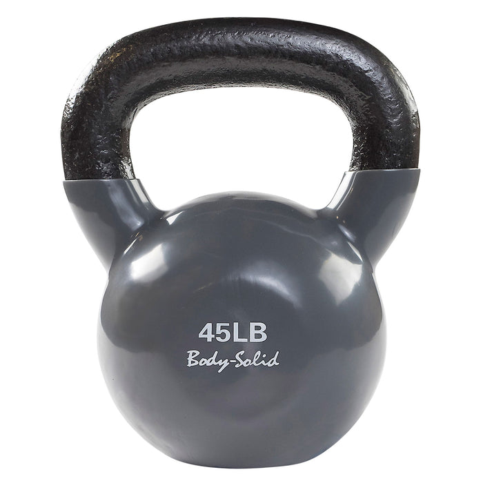 Body-Solid Tools - Kettlebell Vinyl KBV - Vinyl Coated Kettle Bells - Home Gyms HQ