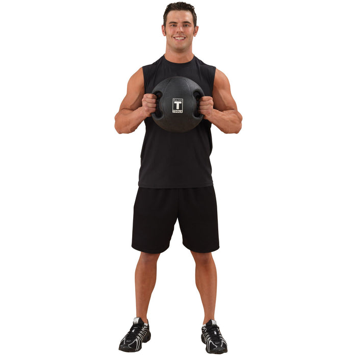 Body-Solid Tools - Medicine Ball BSTDMB - Med Ball Dual Grip - Home Gyms HQ